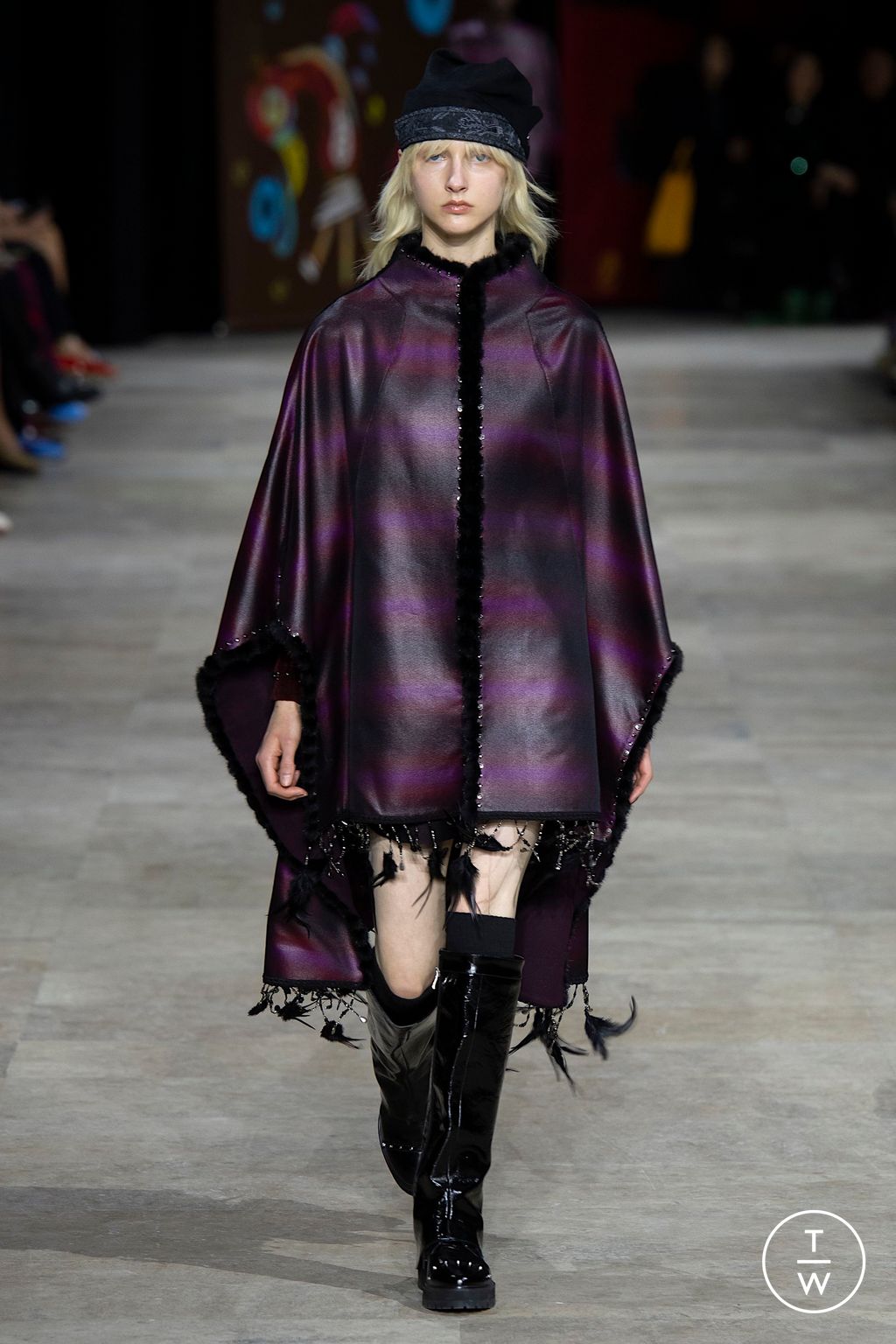 Fashion Week Paris Fall/Winter 2025 look 48 de la collection Shiatzy Chen womenswear