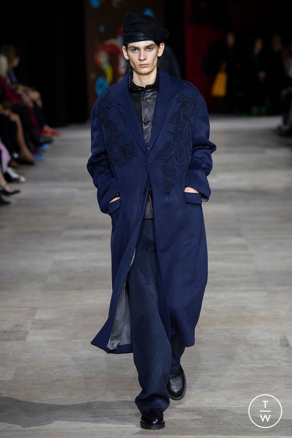 Fashion Week Paris Fall/Winter 2025 look 58 from the Shiatzy Chen collection womenswear