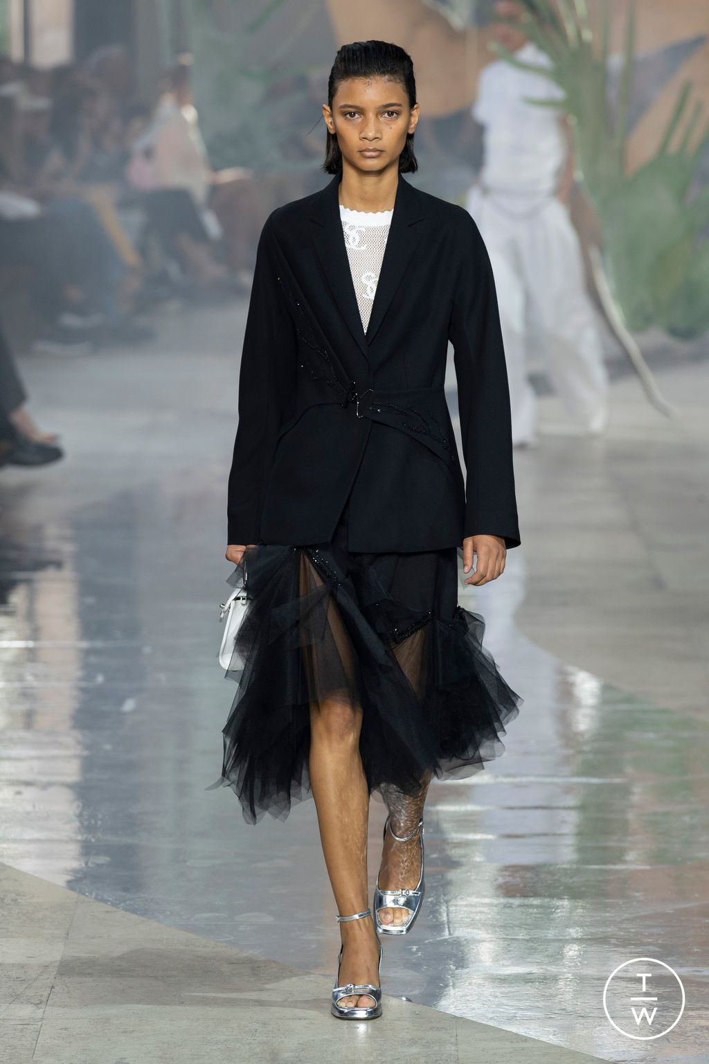 Fashion Week Paris Spring/Summer 2024 look 12 from the Shiatzy Chen collection womenswear