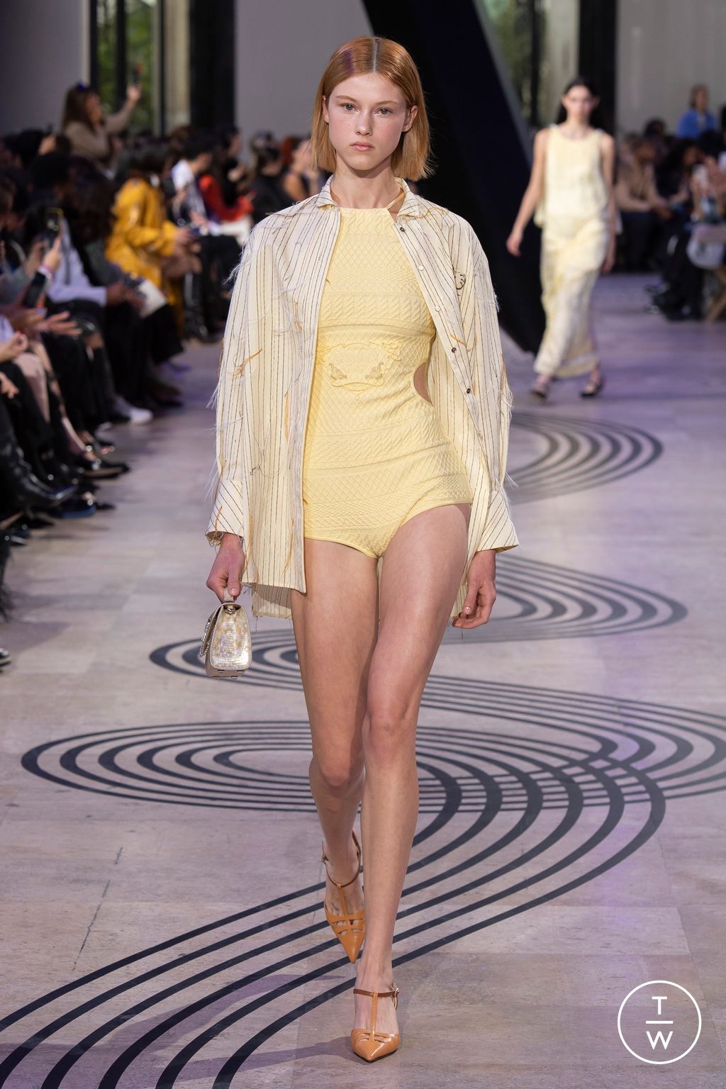 Fashion Week Paris Spring/Summer 2025 look 15 from the Shiatzy Chen collection womenswear