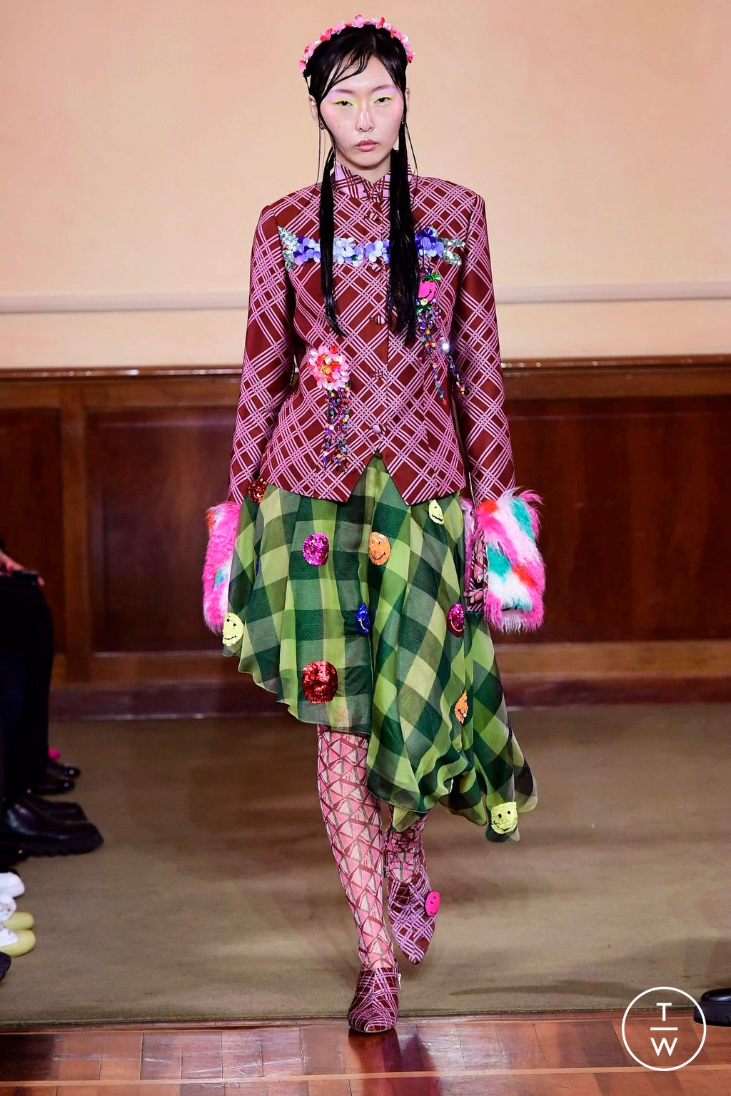 Fashion Week Milan Fall/Winter 2023 look 3 de la collection Shuting Qiu womenswear