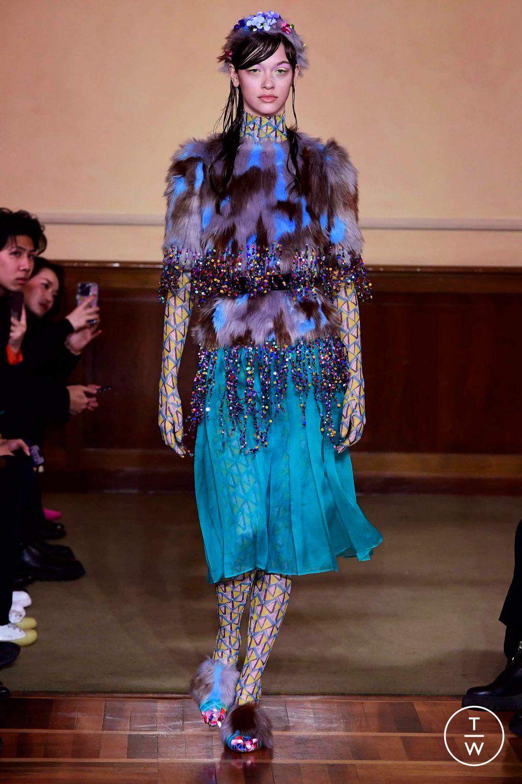 Fashion Week Milan Fall/Winter 2023 look 20 from the Shuting Qiu collection womenswear