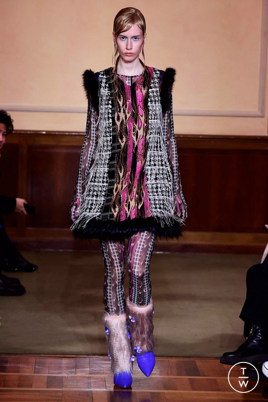 Fashion Week Milan Fall/Winter 2023 look 30 from the Shuting Qiu collection womenswear