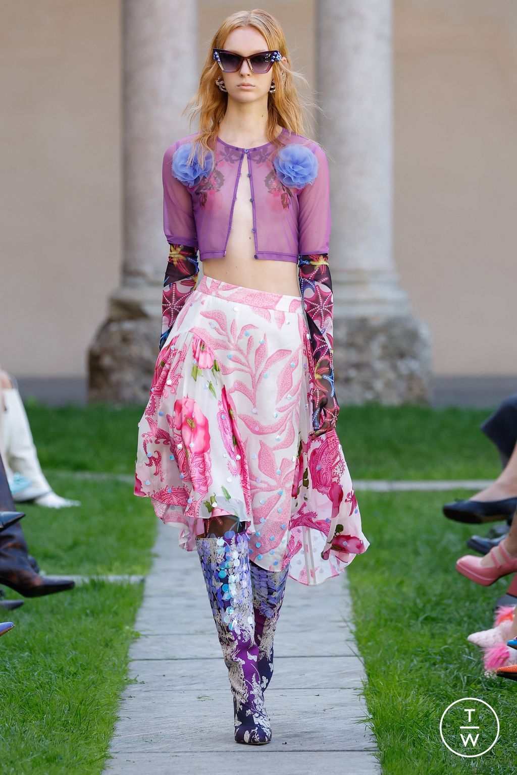 Fashion Week Milan Spring/Summer 2024 look 2 from the Shuting Qiu collection womenswear