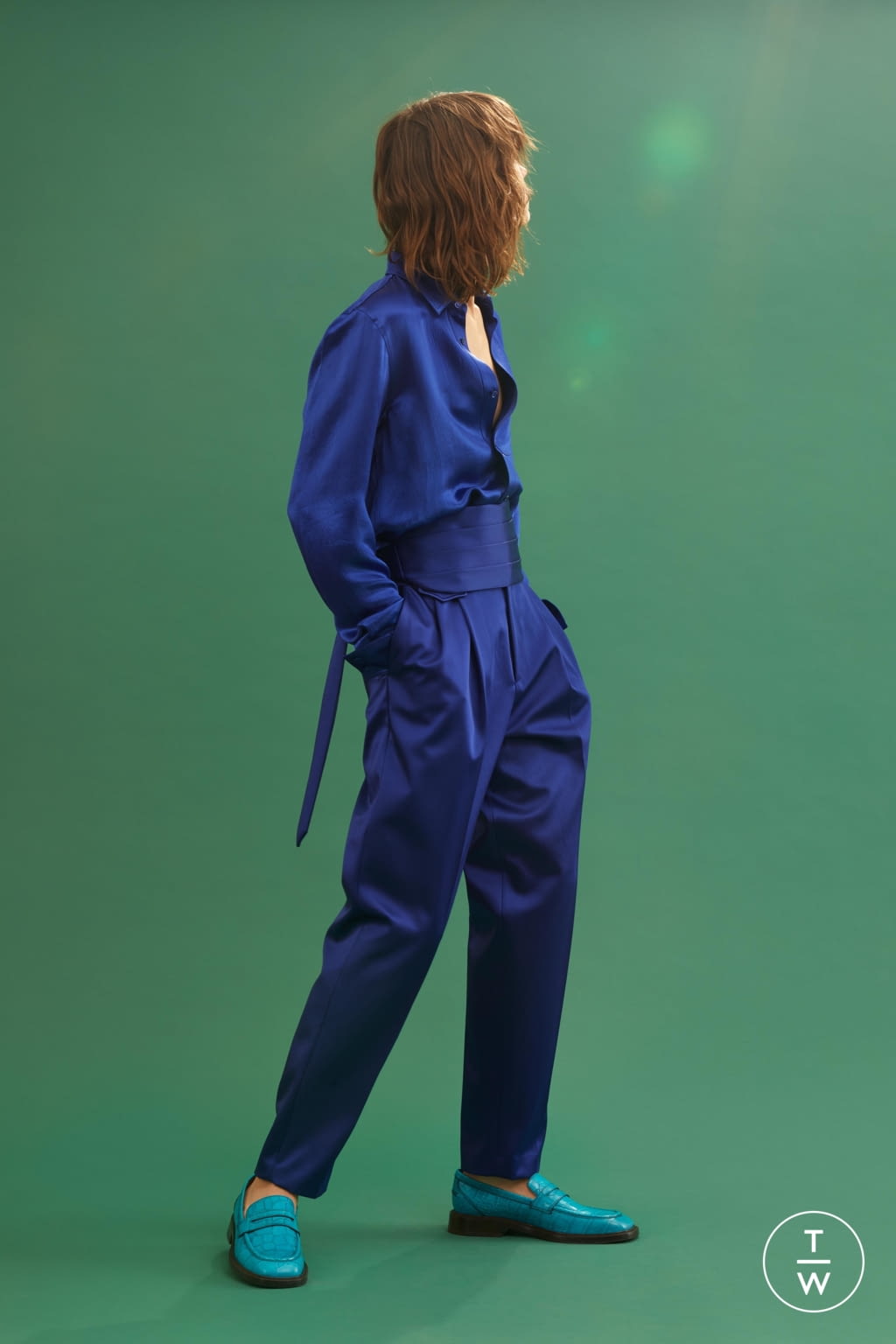 Fashion Week Paris Fall/Winter 2020 look 1 from the Sies Marjan collection menswear