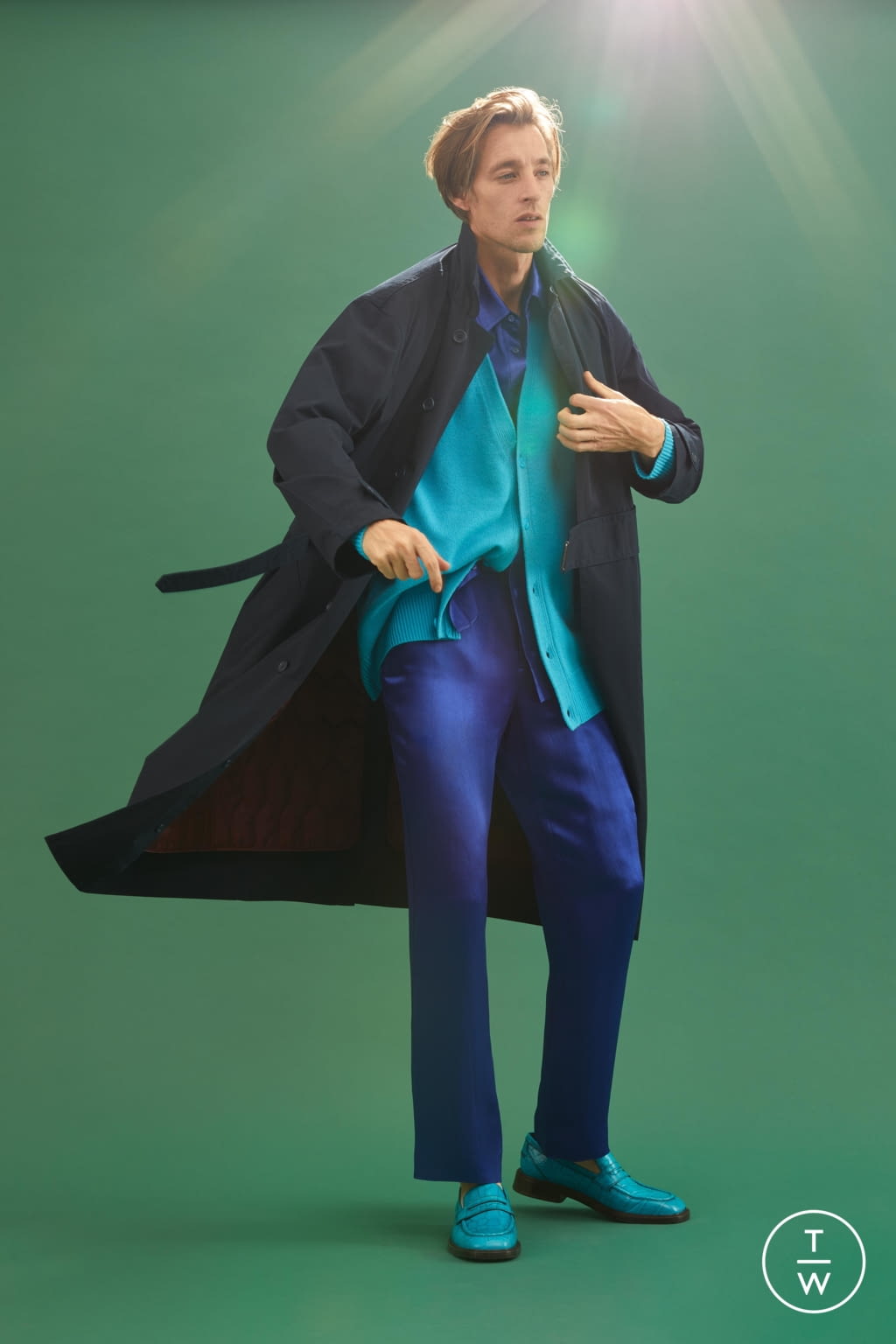 Fashion Week Paris Fall/Winter 2020 look 2 from the Sies Marjan collection 男装