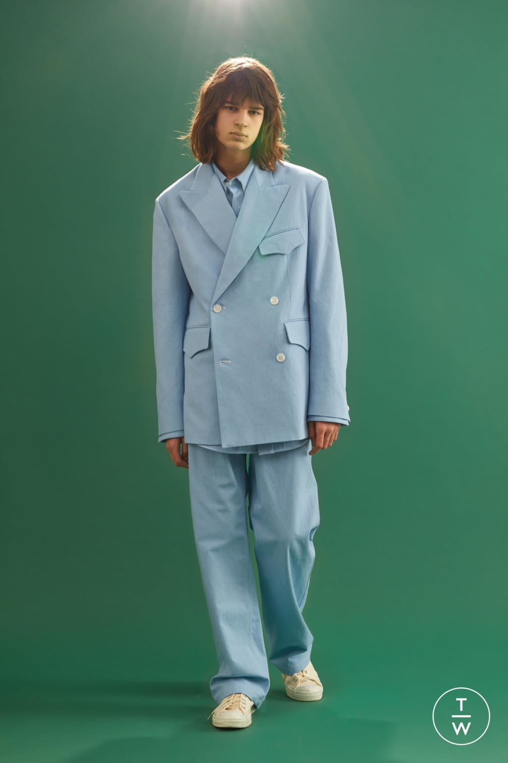 Fashion Week Paris Fall/Winter 2020 look 3 from the Sies Marjan collection menswear