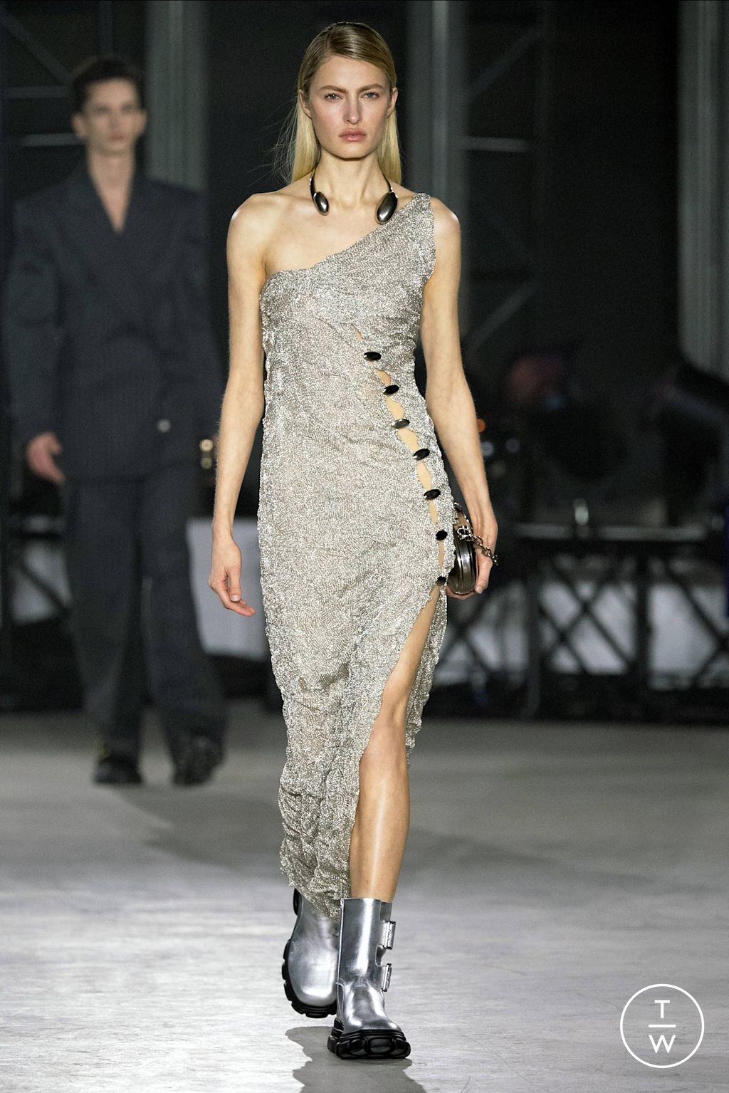 Fashion Week New York Fall/Winter 2023 look 9 de la collection Simkhai womenswear