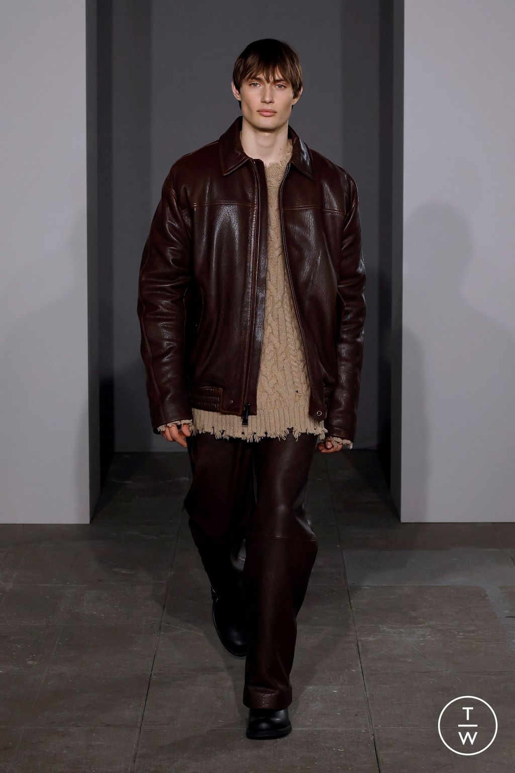 Fashion Week New York Fall/Winter 2025 look 10 from the Simkhai collection womenswear