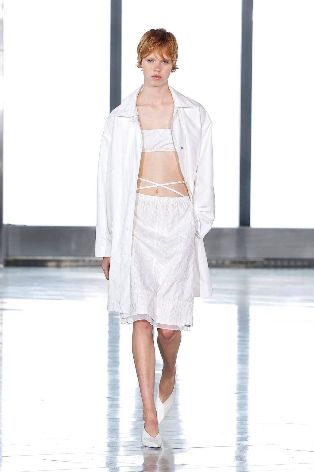 Fashion Week New York Spring/Summer 2025 look 5 from the Simkhai collection womenswear