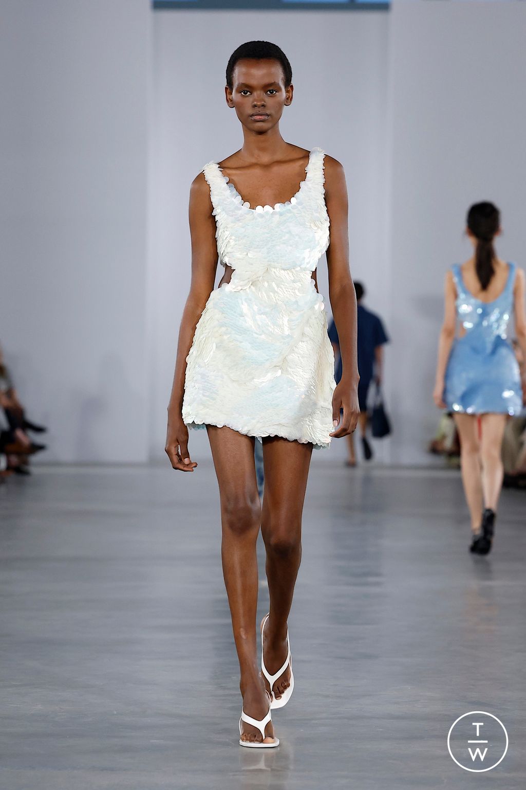 Fashion Week New York Spring/Summer 2026 look 33 from the Simkhai collection womenswear