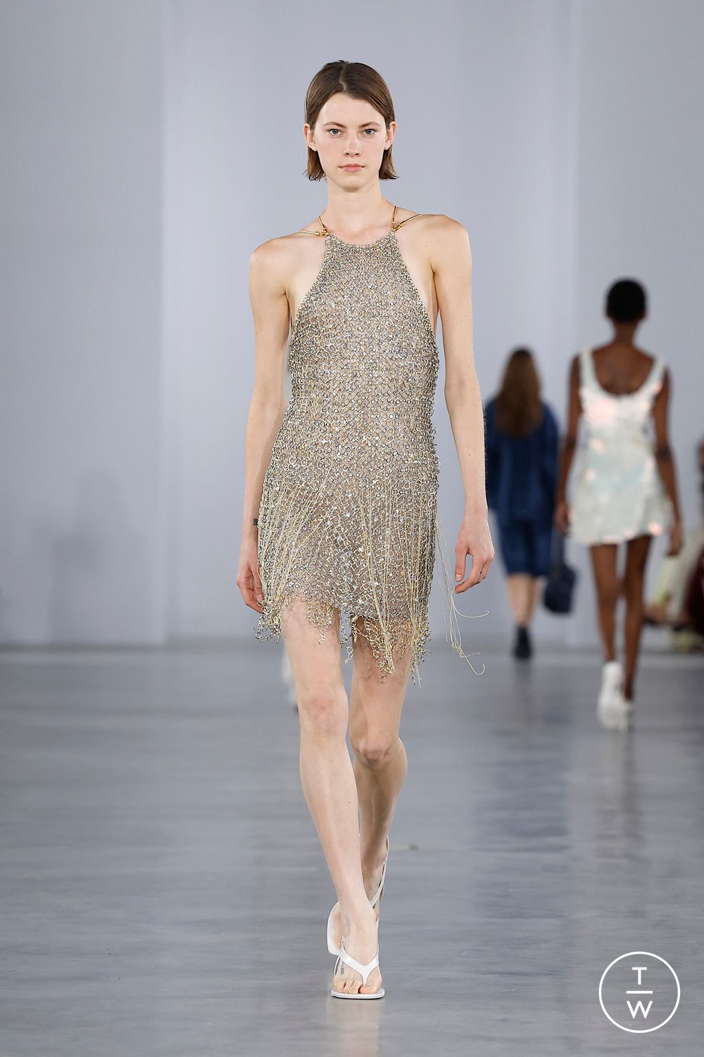 Fashion Week New York Spring/Summer 2026 look 35 from the Simkhai collection womenswear