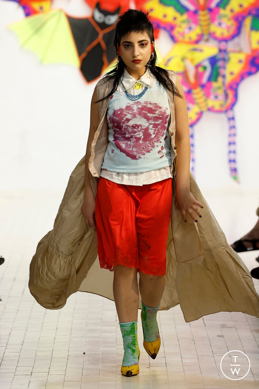 Fashion Week Milan Spring/Summer 2024 look 3 from the Simon Cracker collection menswear