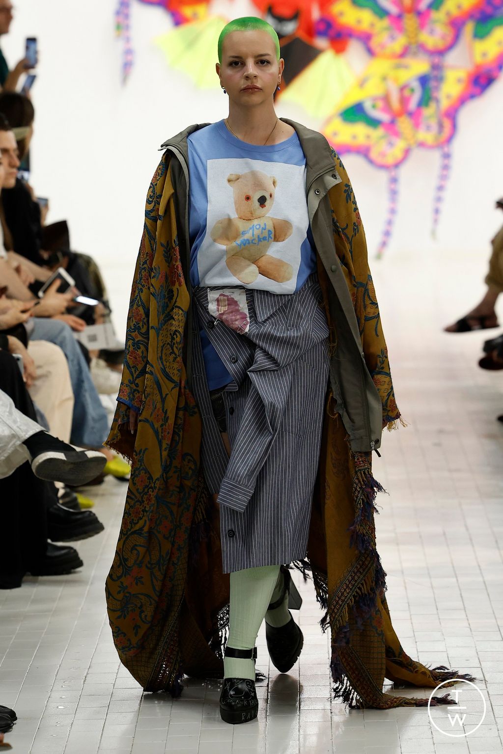 Fashion Week Milan Spring/Summer 2024 look 18 from the Simon Cracker collection menswear