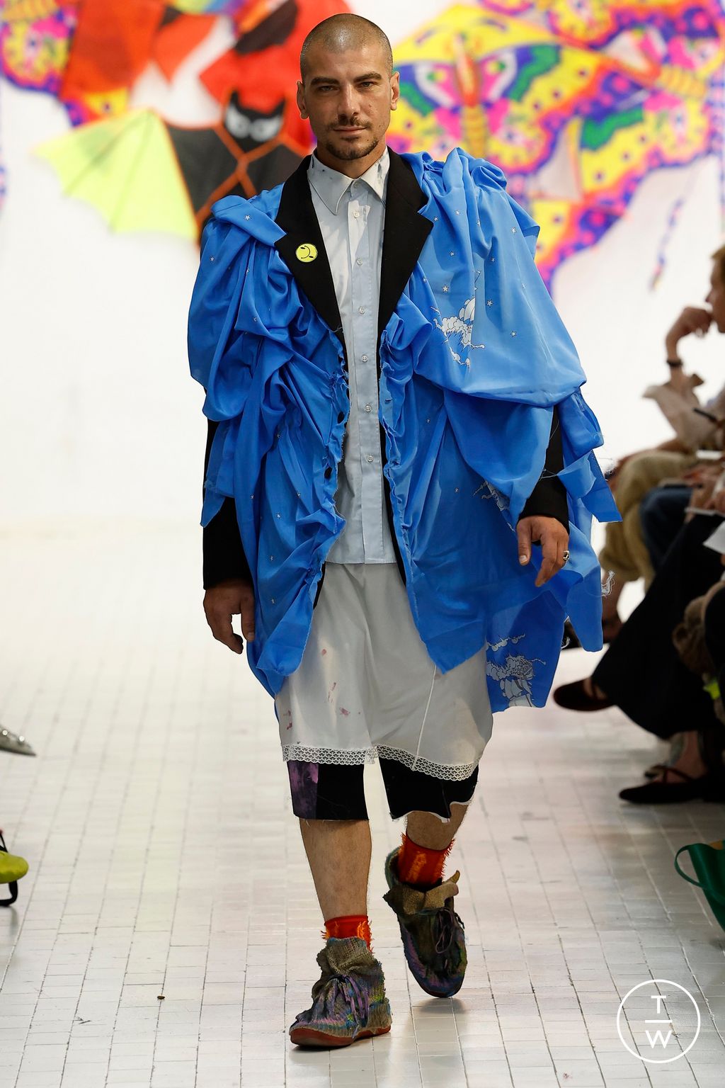 Fashion Week Milan Spring/Summer 2024 look 44 from the Simon Cracker collection menswear