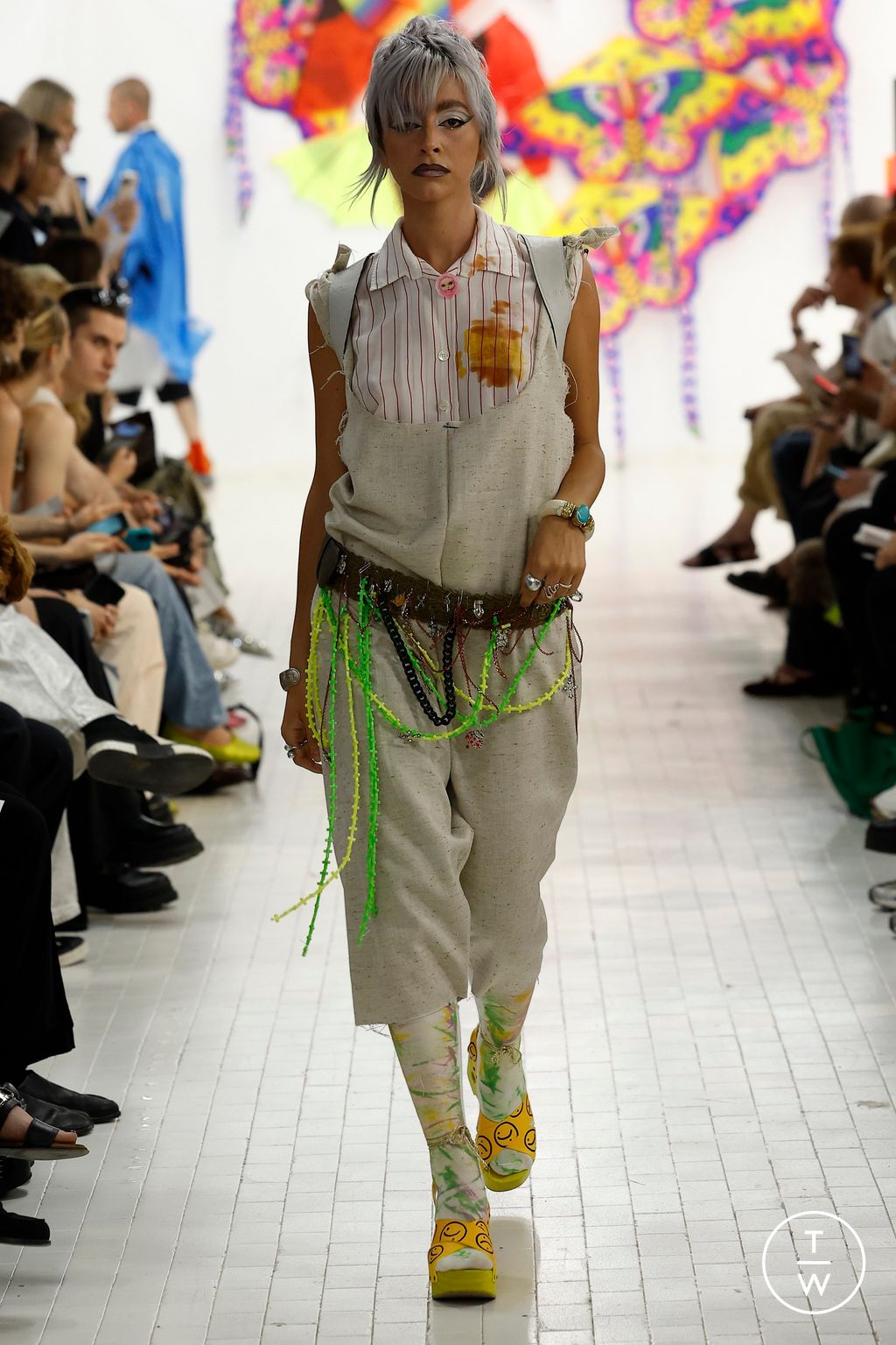 Fashion Week Milan Spring/Summer 2024 look 46 from the Simon Cracker collection menswear