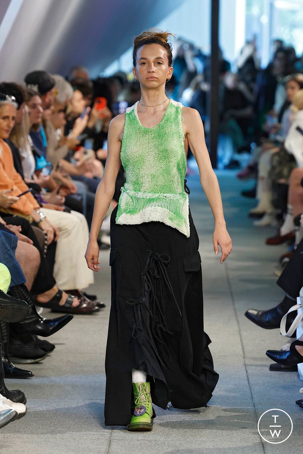 Fashion Week Milan Spring/Summer 2025 look 13 from the Simon Cracker collection menswear