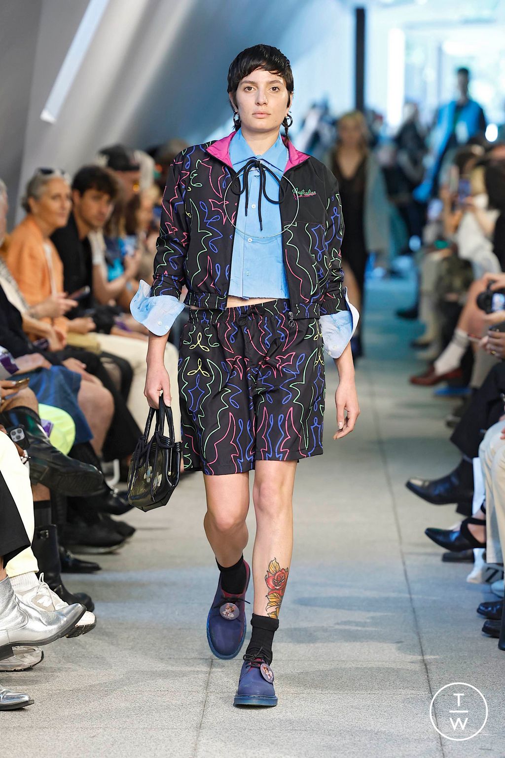Fashion Week Milan Spring/Summer 2025 look 35 from the Simon Cracker collection menswear