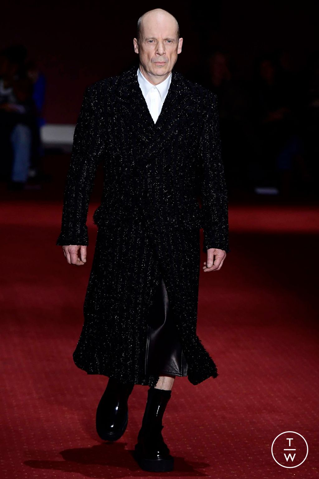 Fashion Week London Fall/Winter 2023 look 7 from the Simone Rocha collection 女装