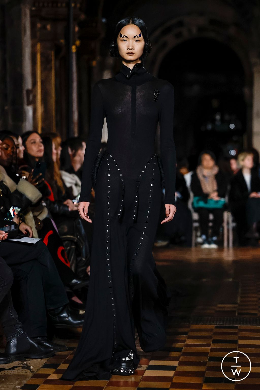 Fashion Week London Fall/Winter 2024 look 46 de la collection Simone Rocha womenswear