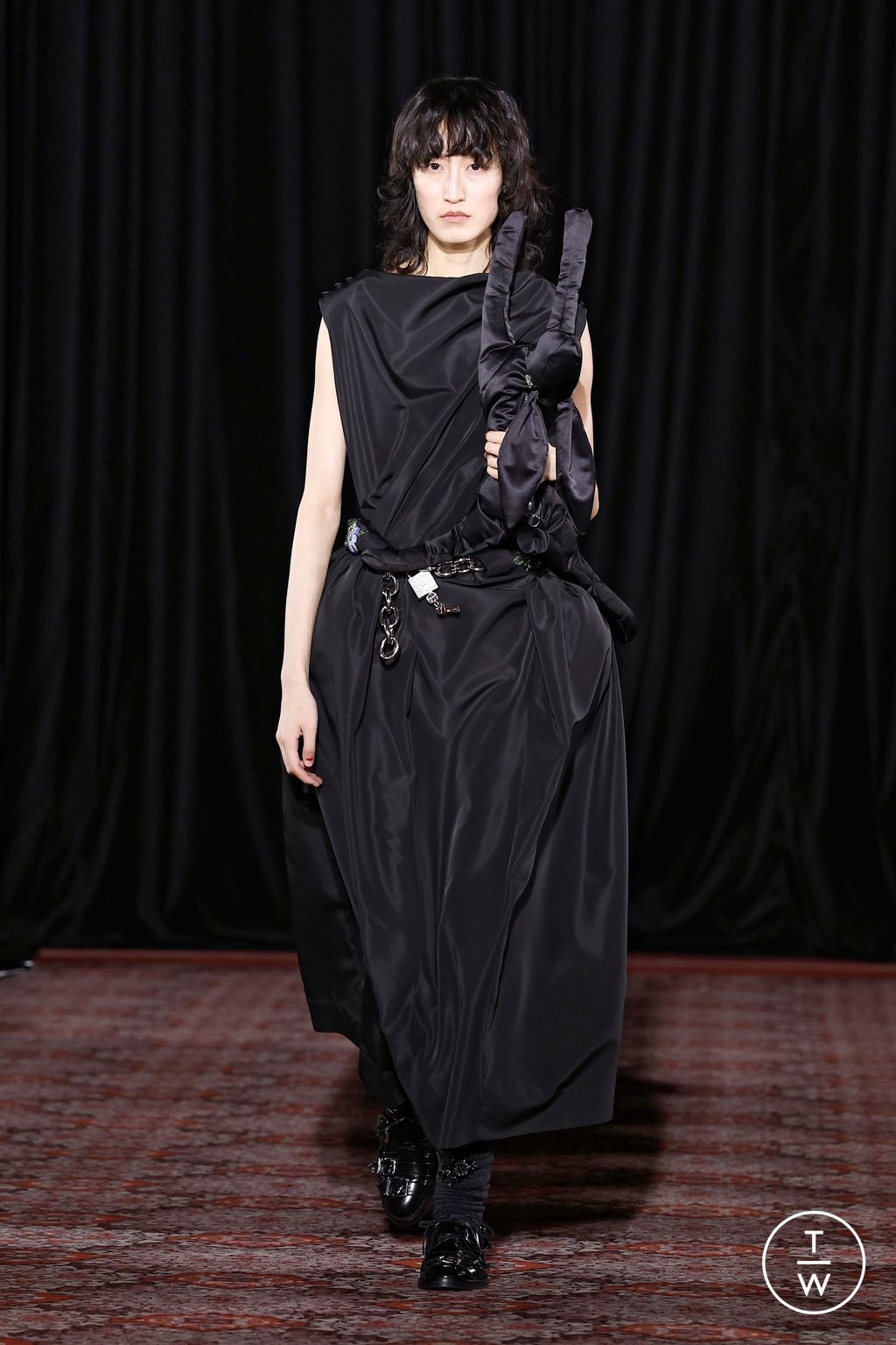 Fashion Week London Fall/Winter 2025 look 20 de la collection Simone Rocha womenswear