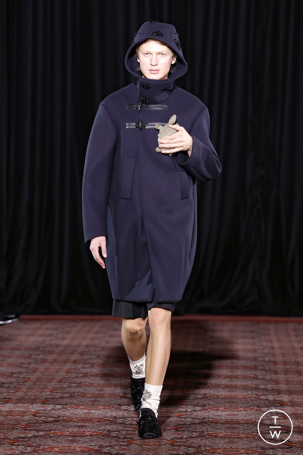 Fashion Week London Fall/Winter 2025 look 32 de la collection Simone Rocha womenswear