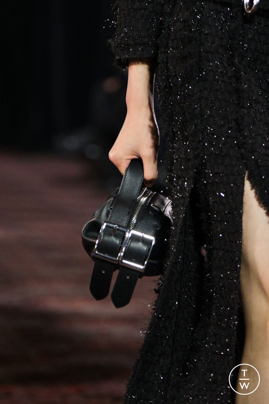 Fashion Week London Fall/Winter 2025 look 8 from the Simone Rocha collection womenswear accessories