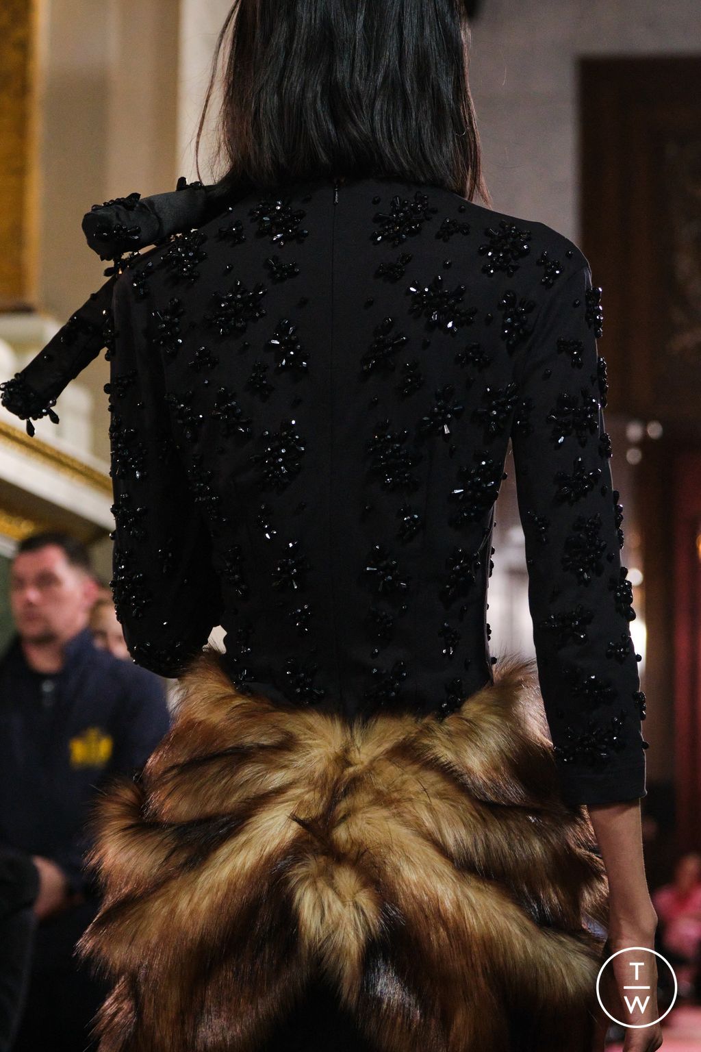 Fashion Week London Fall/Winter 2025 look 95 from the Simone Rocha collection womenswear accessories