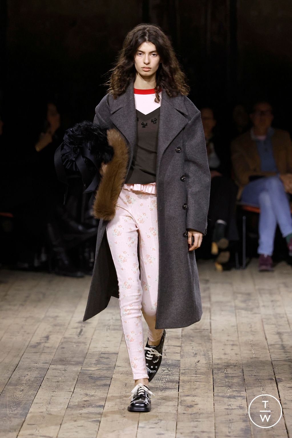 Fashion Week London Fall/Winter 2026 look 8 de la collection Simone Rocha womenswear