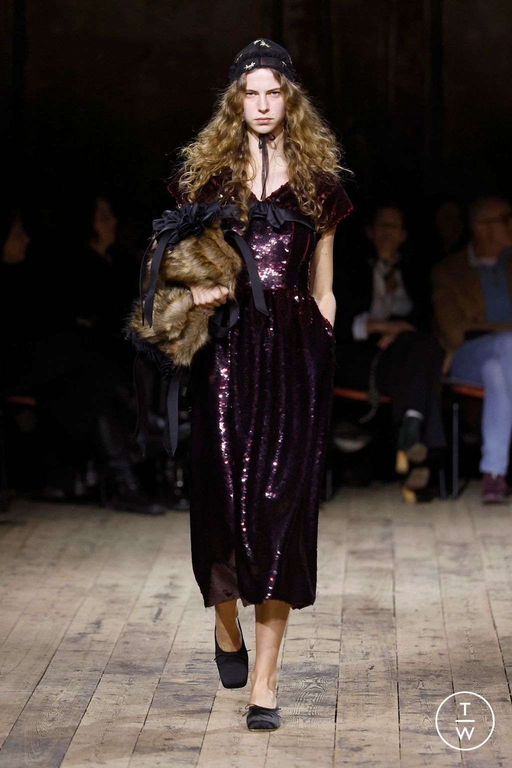 Fashion Week London Fall/Winter 2026 look 9 de la collection Simone Rocha womenswear