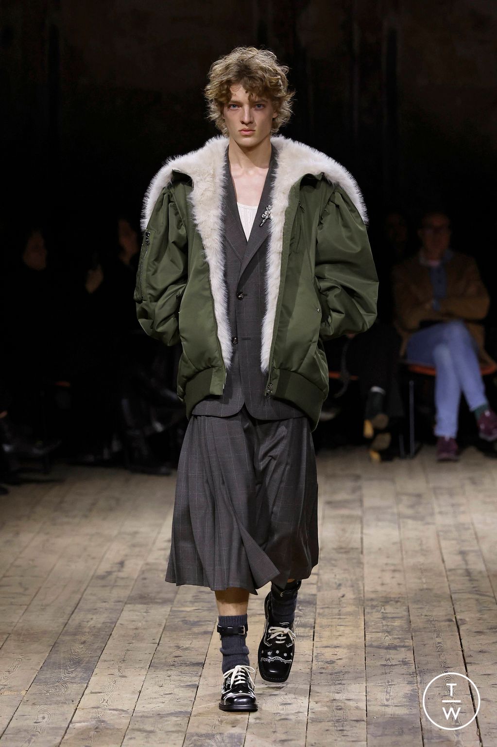 Fashion Week London Fall/Winter 2026 look 14 de la collection Simone Rocha womenswear