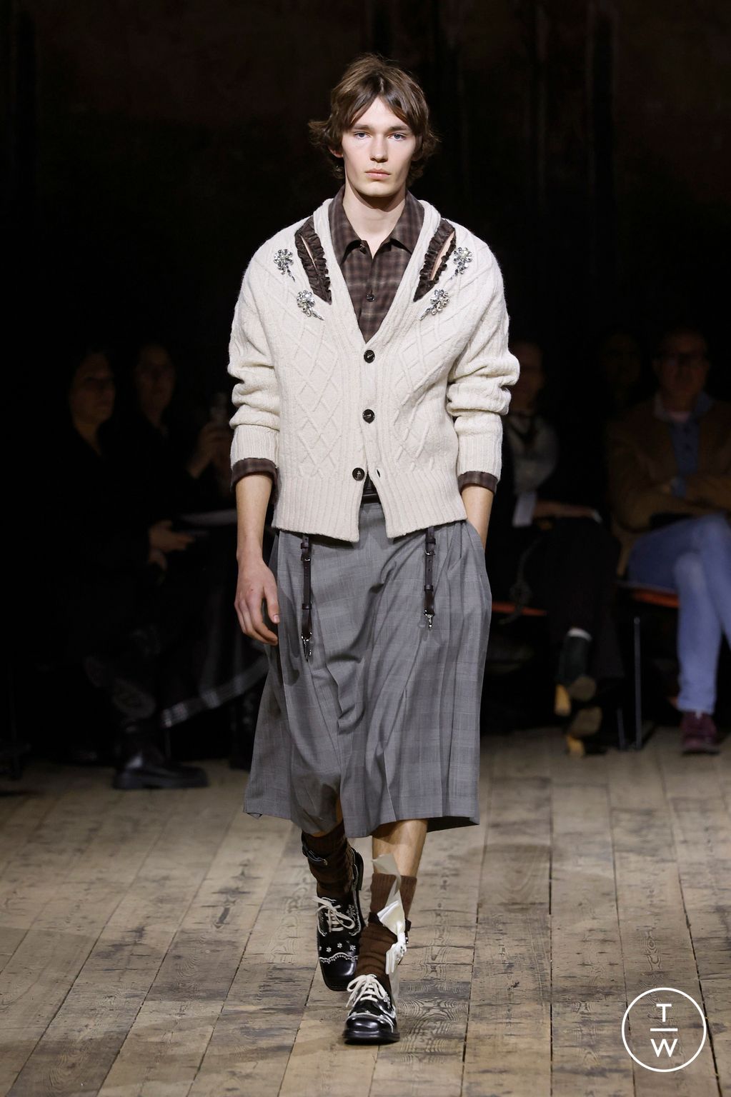 Fashion Week London Fall/Winter 2026 look 30 from the Simone Rocha collection womenswear