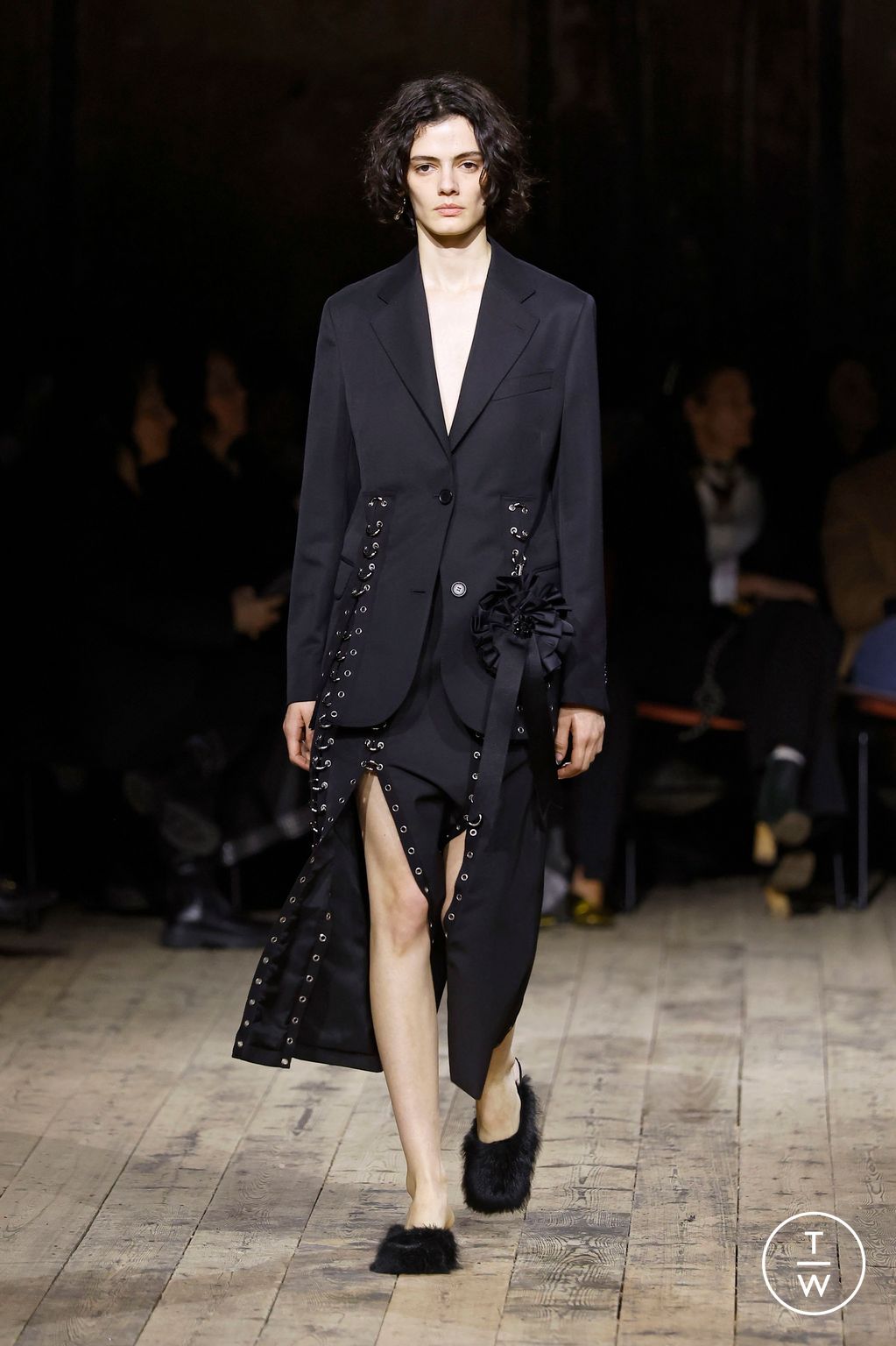 Fashion Week London Fall/Winter 2026 look 46 de la collection Simone Rocha womenswear