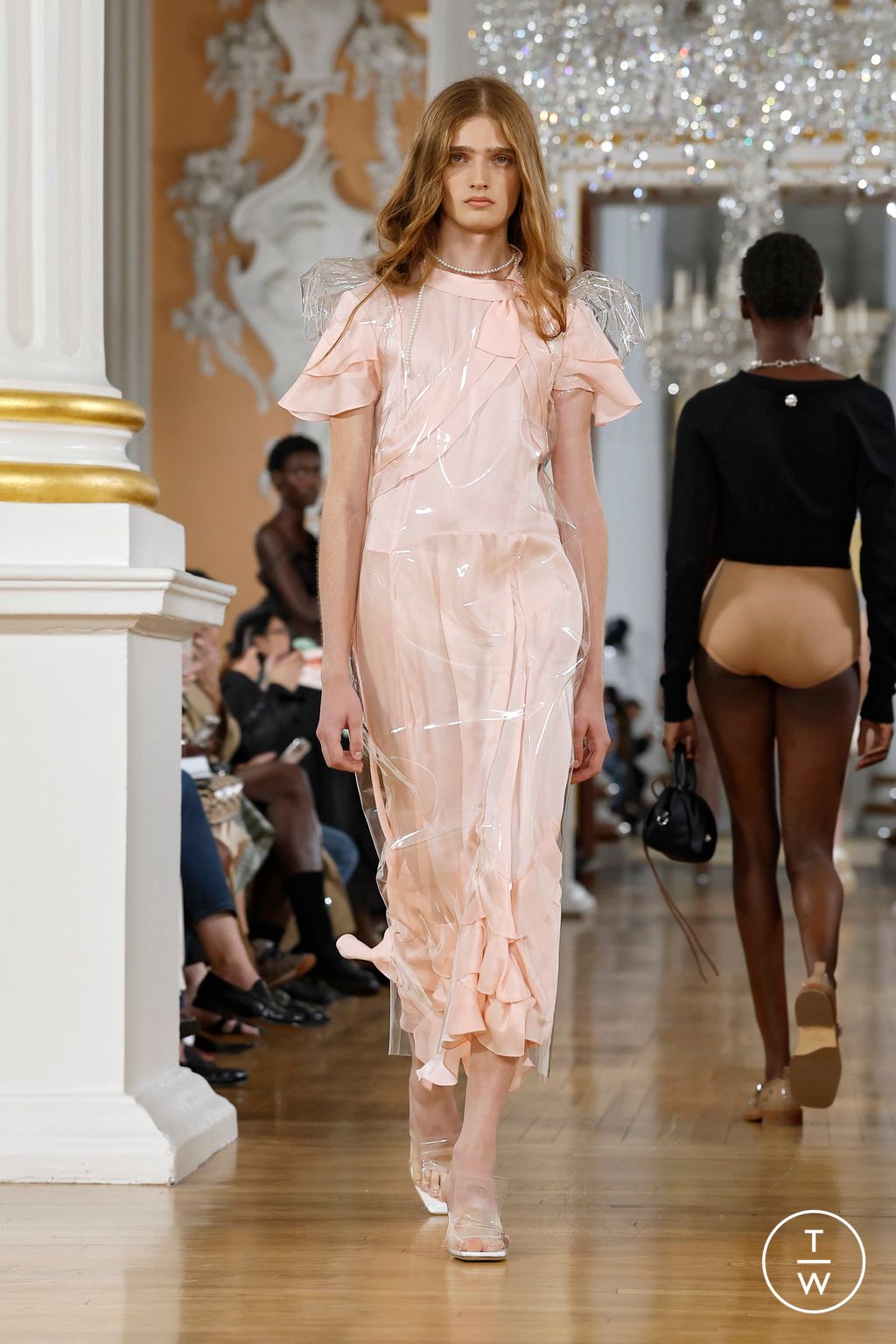 Fashion Week London Spring/Summer 2026 look 8 from the Simone Rocha collection womenswear