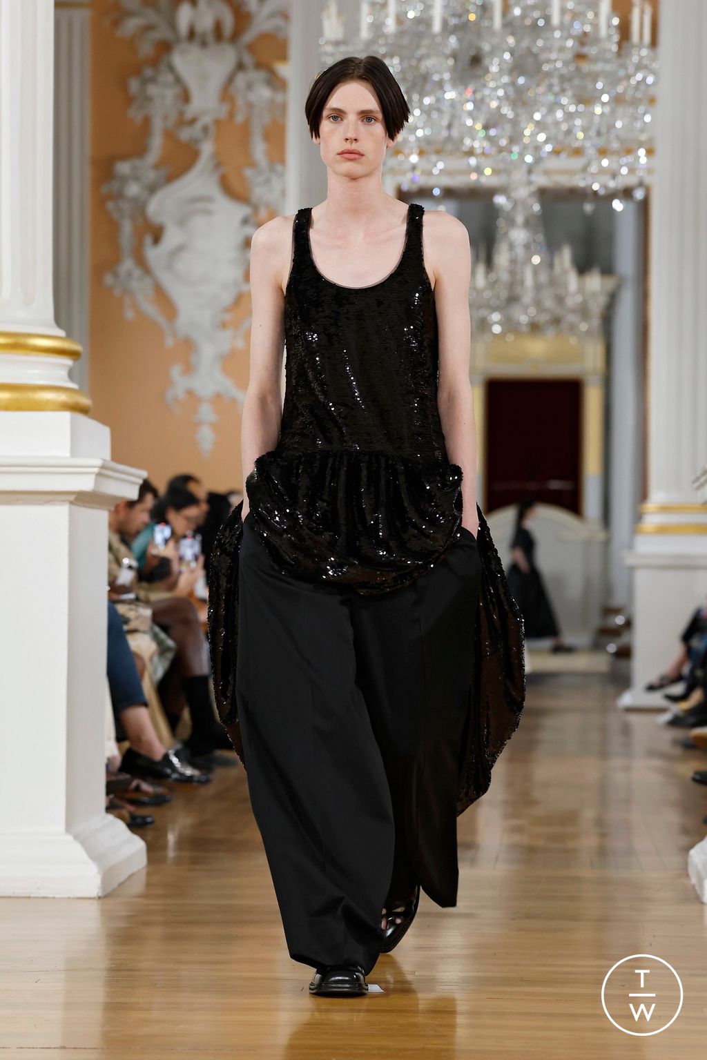 Fashion Week London Spring/Summer 2026 look 46 from the Simone Rocha collection womenswear