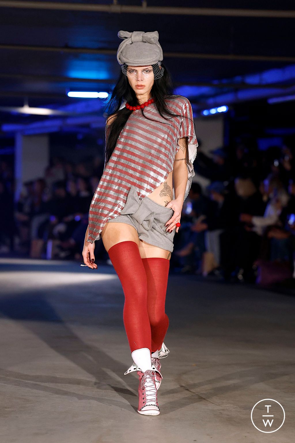 Fashion Week London Fall/Winter 2025 look 1 from the Sinead Gorey collection womenswear