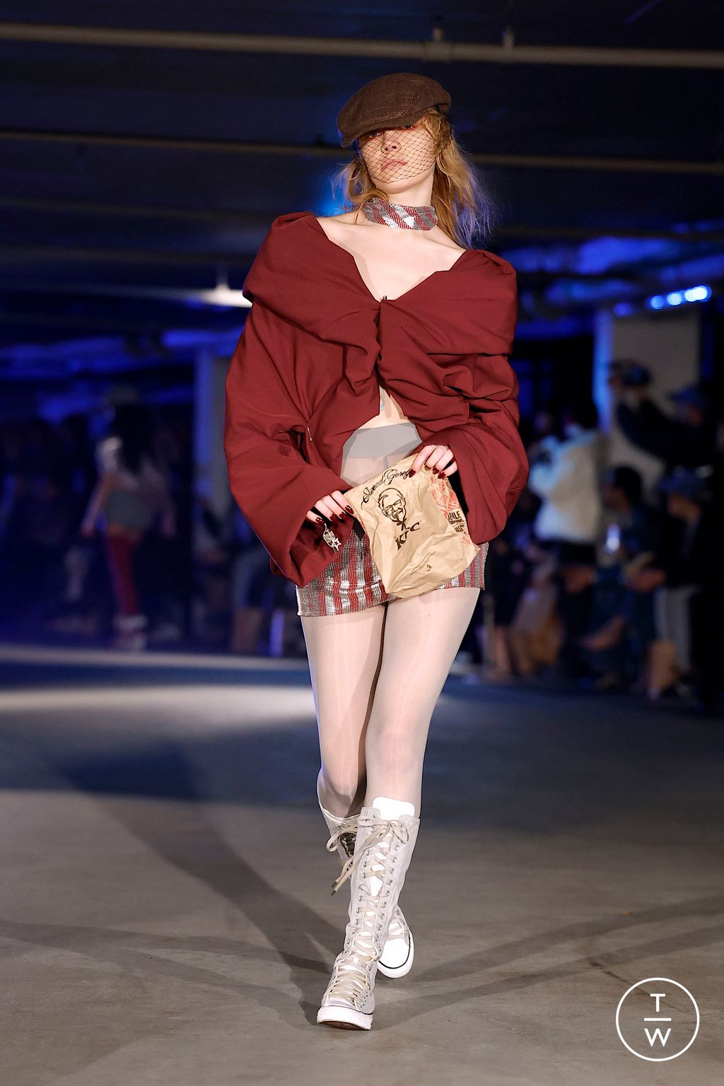 Fashion Week London Fall/Winter 2025 look 2 from the Sinead Gorey collection womenswear