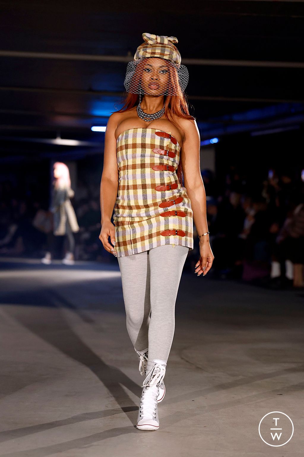 Fashion Week London Fall/Winter 2025 look 11 from the Sinead Gorey collection womenswear