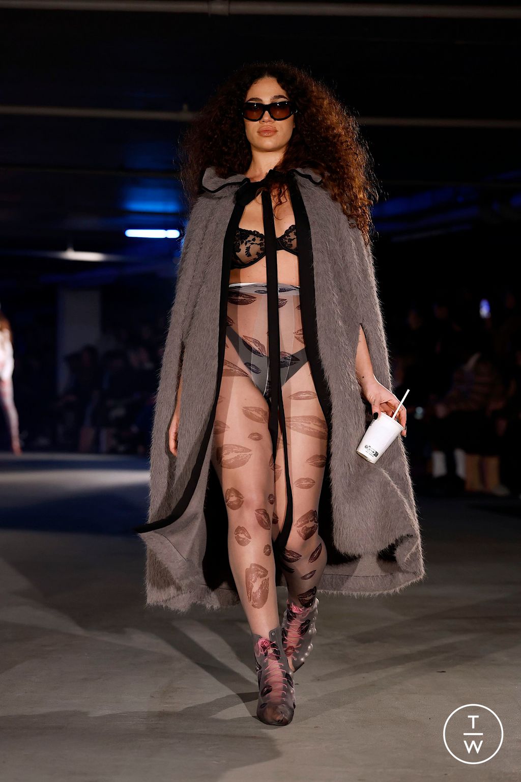 Fashion Week London Fall/Winter 2025 look 19 from the Sinead Gorey collection womenswear