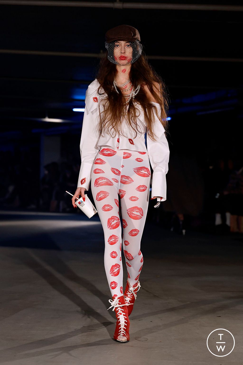 Fashion Week London Fall/Winter 2025 look 20 de la collection Sinead Gorey womenswear