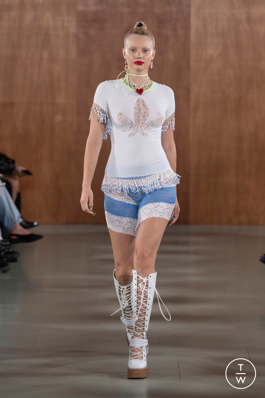 Fashion Week London Spring/Summer 2024 look 4 from the Sinead Gorey collection womenswear