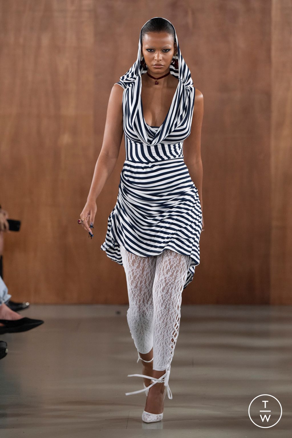 Fashion Week London Spring/Summer 2024 look 7 from the Sinead Gorey collection womenswear