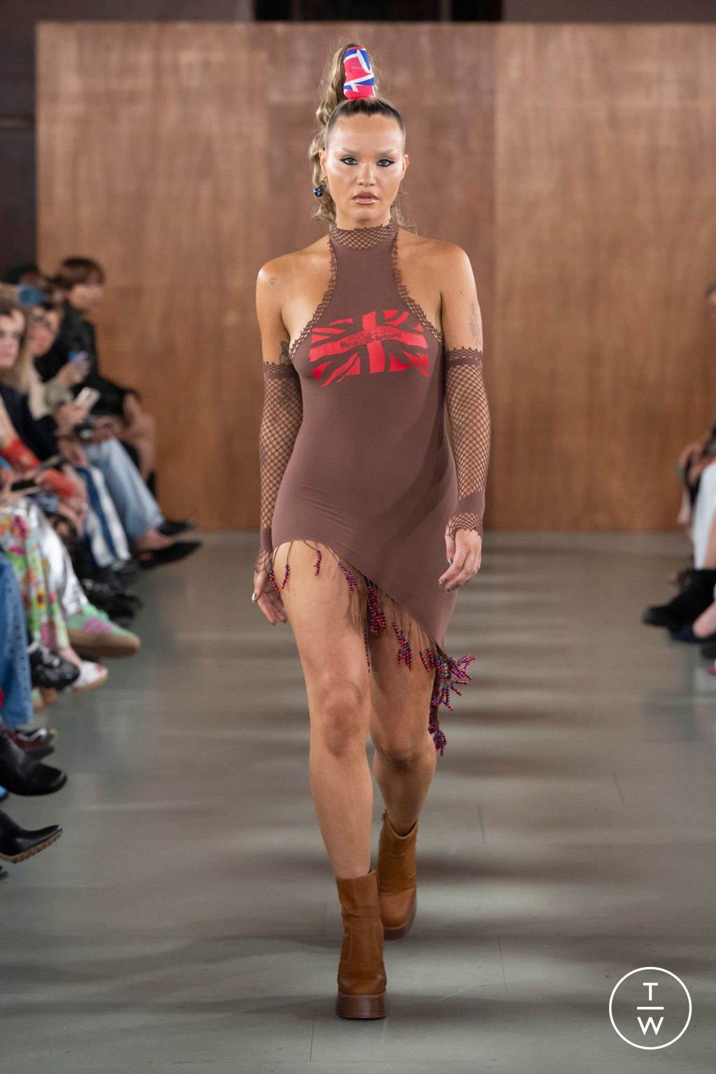 Fashion Week London Spring/Summer 2024 look 17 from the Sinead Gorey collection womenswear