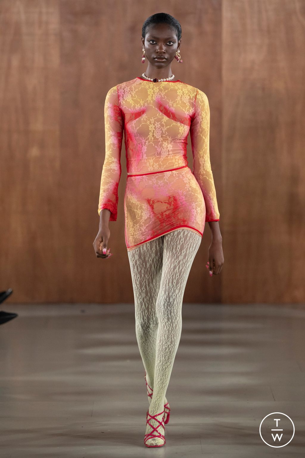 Fashion Week London Spring/Summer 2024 look 28 from the Sinead Gorey collection womenswear