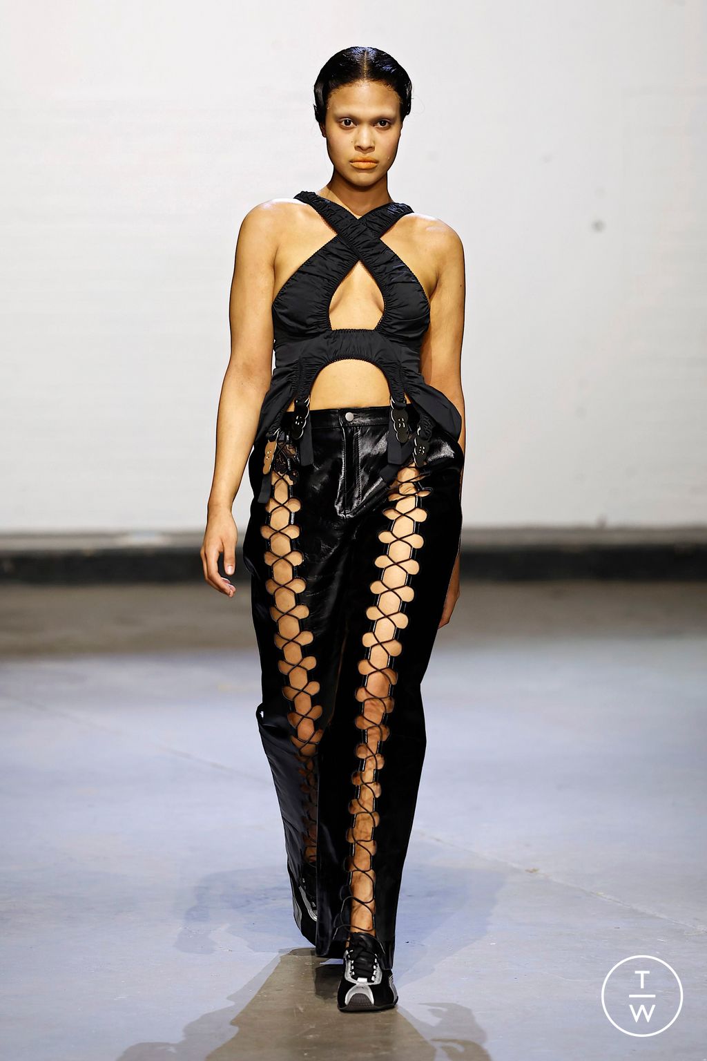 Fashion Week London Fall/Winter 2025 look 4 de la collection Sinéad O'Dwyer womenswear