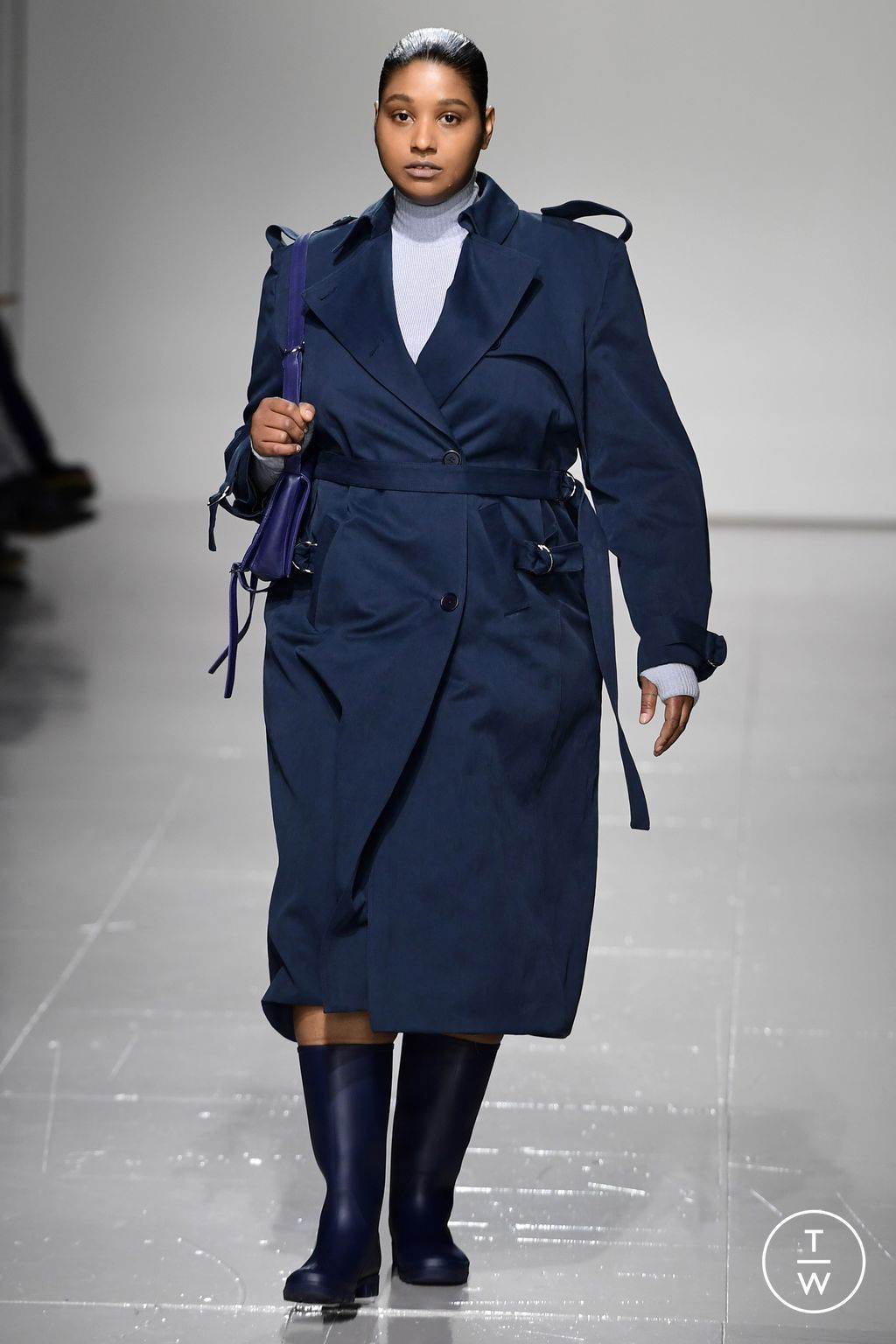 Fashion Week London Fall/Winter 2023 look 6 from the Sinéad O'Dwyer collection womenswear