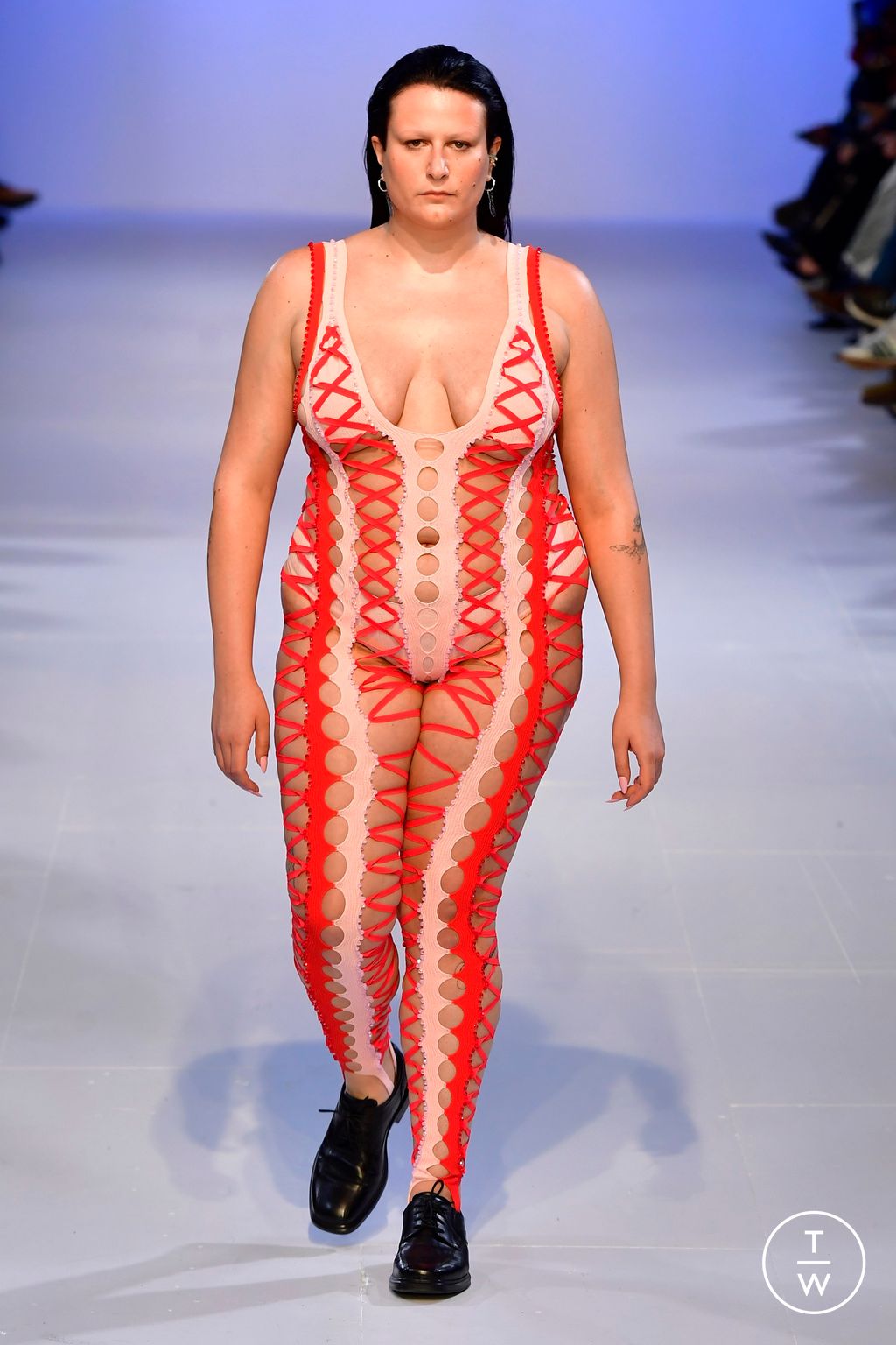 Fashion Week London Fall/Winter 2024 look 16 de la collection Sinéad O'Dwyer womenswear