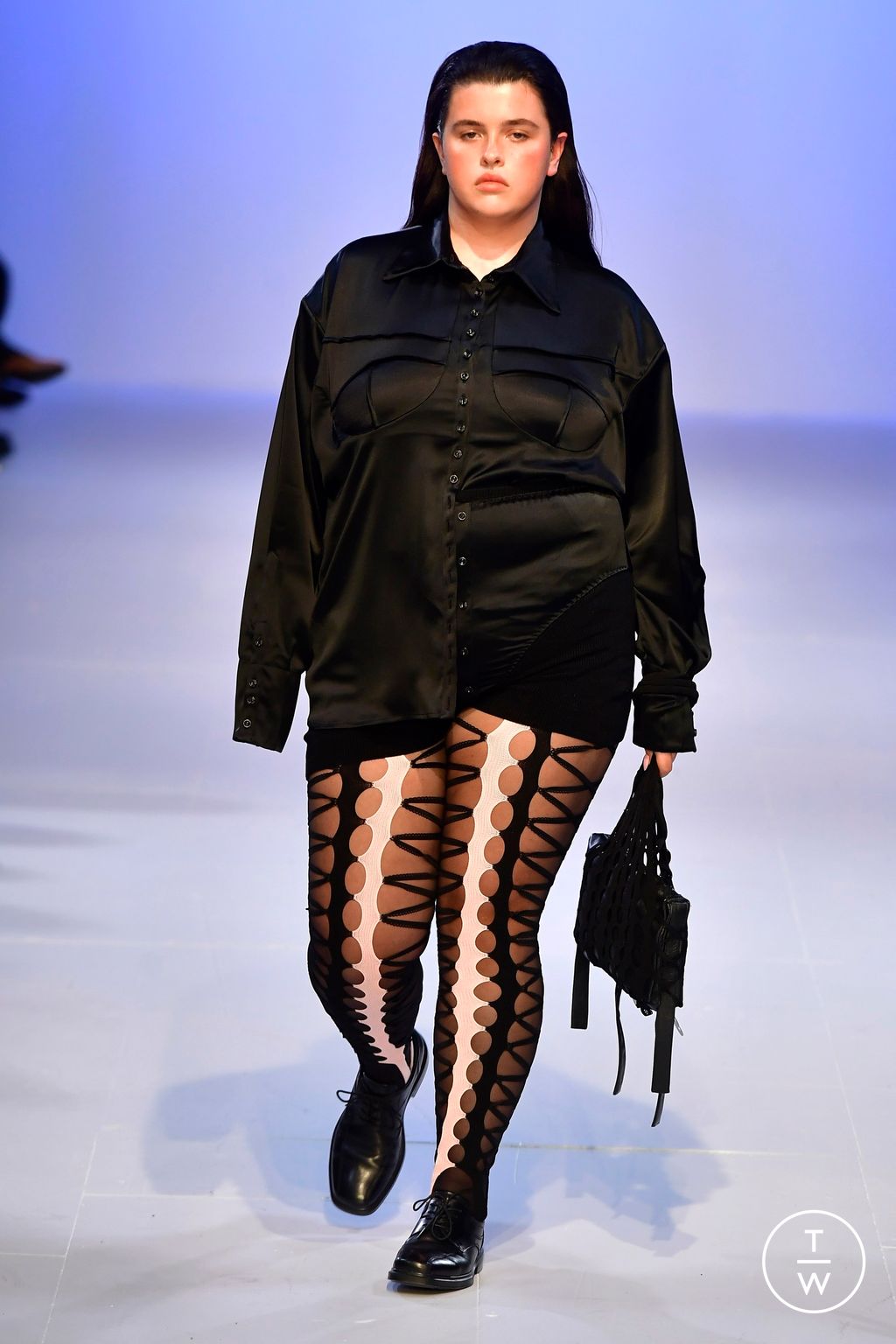 Fashion Week London Fall/Winter 2024 look 22 de la collection Sinéad O'Dwyer womenswear