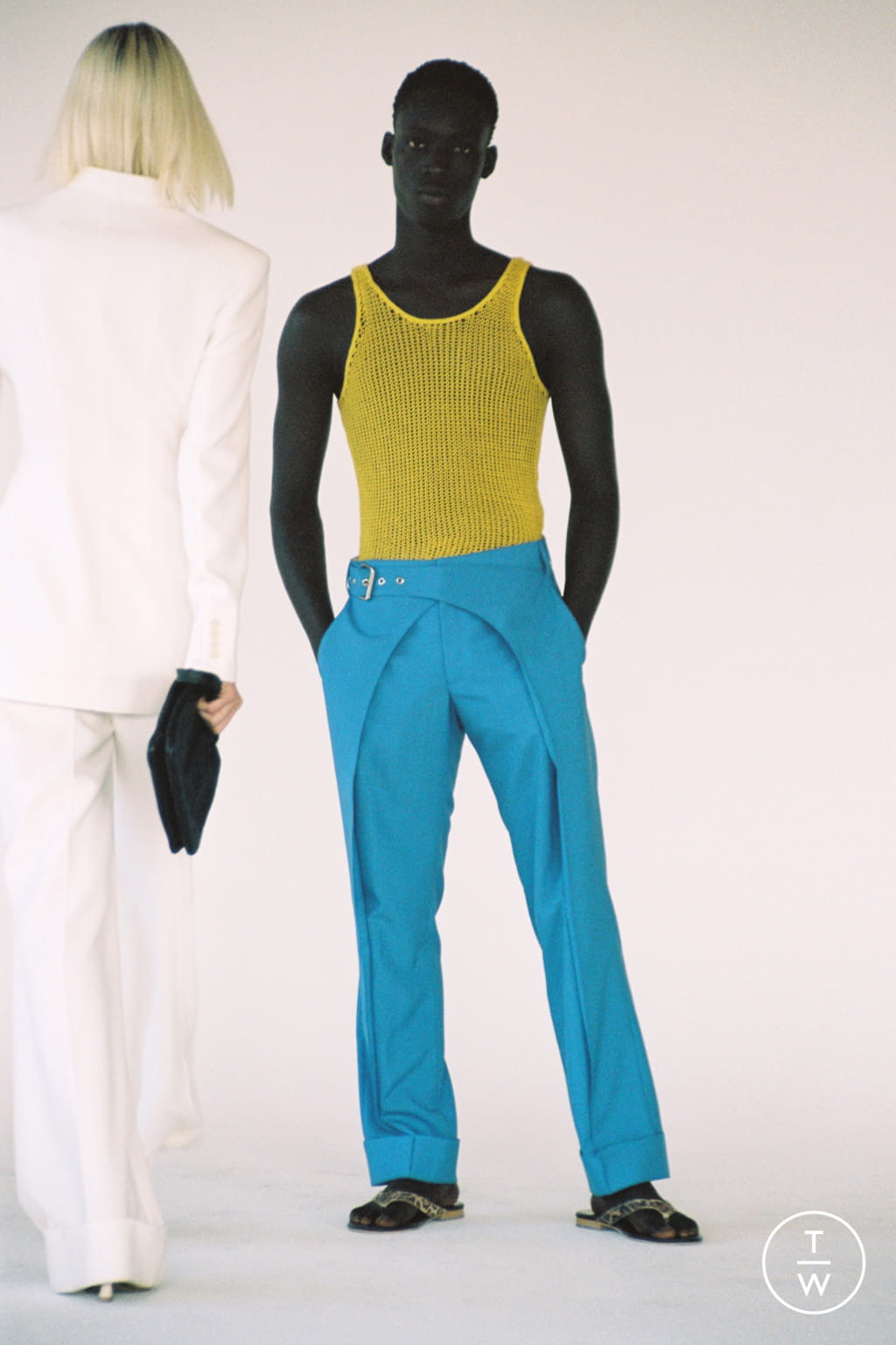 Fashion Week Paris Spring/Summer 2021 look 1 from the Situationist collection womenswear