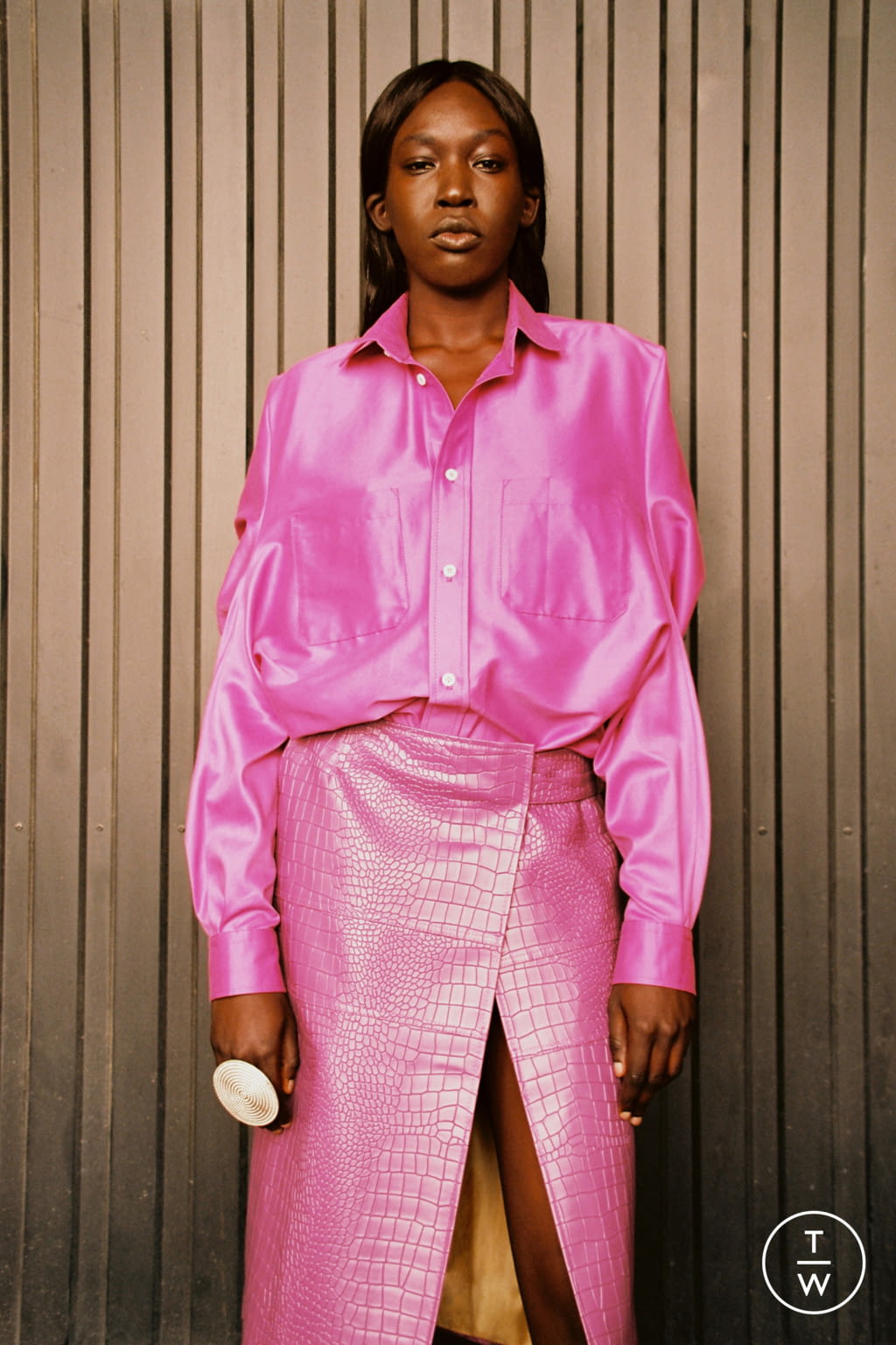 Fashion Week Paris Spring/Summer 2022 look 32 from the Situationist collection womenswear